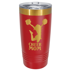 Custom Engraved Polar Camel 20 oz. Bright Gold ION-Plated Ringneck Tumbler